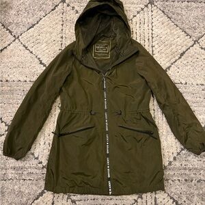 Lucky Brand Women's Dark Green Utility Jacket